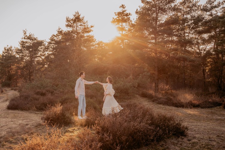 Bohemian zwangerschapsshoot Antwerpen